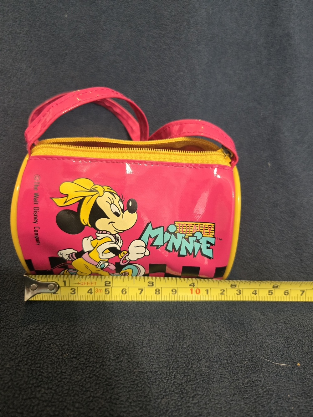 Vintage Disney Totally Minnie Mouse Barrel Purse 1980s-1990s-Rare